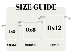 Welcome Bags, Wedding Party Drawstring pouches - Custom Bridal Party Cotton Bag - Favor drawstring Pouches - Pamusan.com