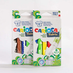 Wrapped Fun Set 5 | Colorable Drawstring Backpacks 14"x16" + Fabric Paint Marker - Pamusan.com